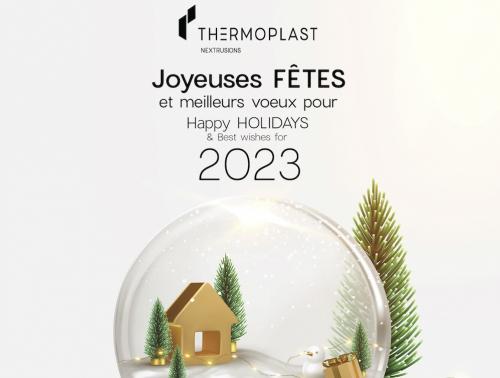 Joyeuses Fêtes et meilleurs vœux pour 2023 !